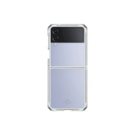 Cover Samsung Z Flip 4 Hybrid Clear Case Itskins - Transparent