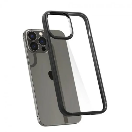 Cover Iphone 13 Pro Crystal Hybrid Spigen (Matte Black)