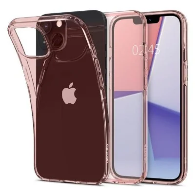 Cover Iphone 13 Crystal Flex Spigen (Rose Crystal)