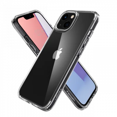 Cover Iphone 13 Crystal Hybrid Spigen (Clear)