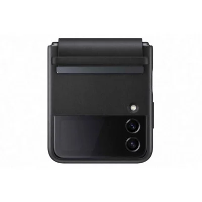 Cover Samsung Flip 4 Flap Leather - Black
