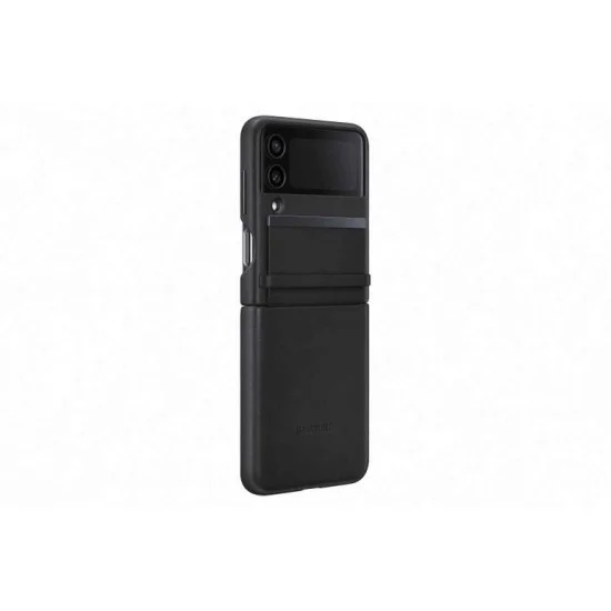 Cover Samsung Flip 4 Flap Leather - Black