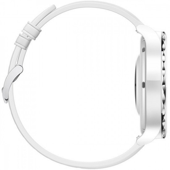 هواوي ساعة جي تي 3 برو جلد فضي أبيض - 43 ملم