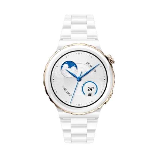 Watch Huawei Gt3 Pro 43Mm Gold Bezel White Ceramic