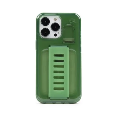 Cover Iphone 13 Pro Max Boost Case With Kickstand Grip2U (Olive)