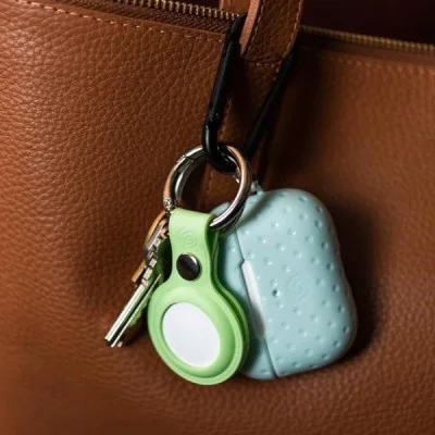 Grip2u Silicone Case with key ring for AirTag 4 Pack(Color)