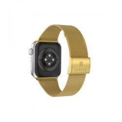 Levelo Double Milanese Watch Strap For Apple Watch 38 / 40 / 41mm - Gold