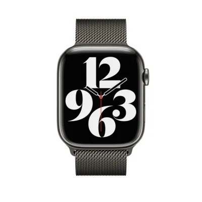 Apple Watch Strap 45Mm Milanese Loop - Graphite