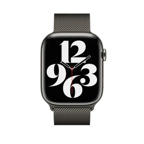Apple Watch Strap 45Mm Milanese Loop - Graphite