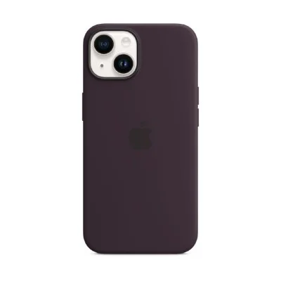 Cover Iphone 14 Plus Silicone With Magsafe Apple - Elderberry
