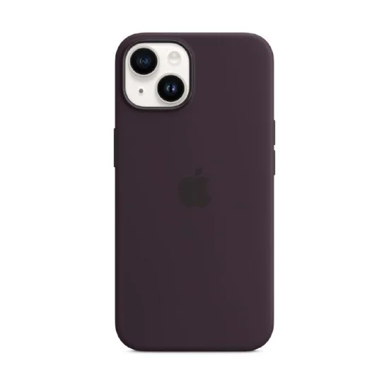 Cover Iphone 14 Plus Silicone With Magsafe Apple - Elderberry