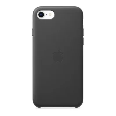 iPhone SE Leather Case - Black