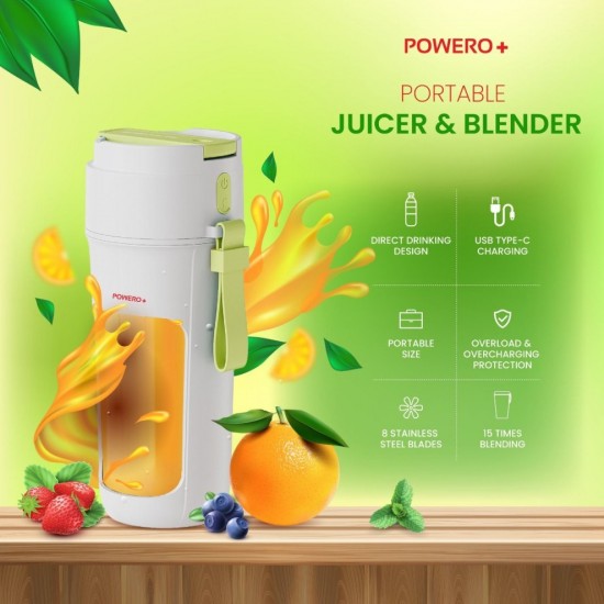 Powero+ Portable juicer & Blender