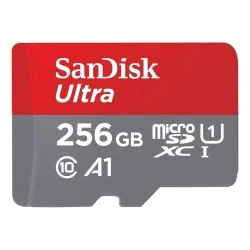 SanDisk 256GB Ultra microSDXC UHS-I Card A1 Class 10 120MB/s