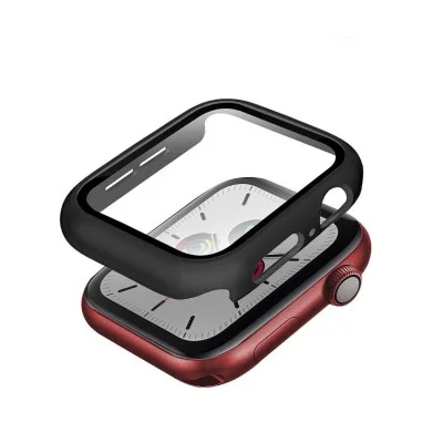 Skinarma  Integrated Screen Protector for Apple Watch 45 mm - Black