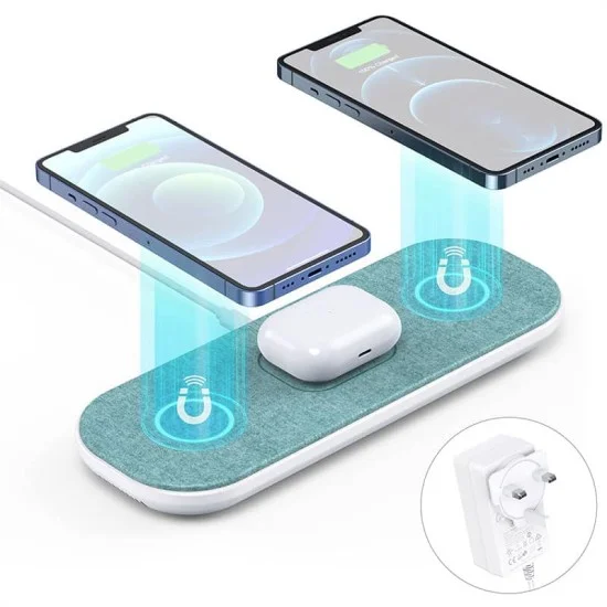 Choetech Magnetic 3 in 1 charger &ndash; Green