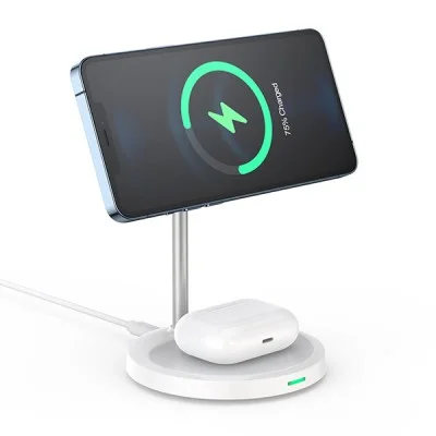 Choetech 2 in 1 Magleap Charger &ndash; Grey