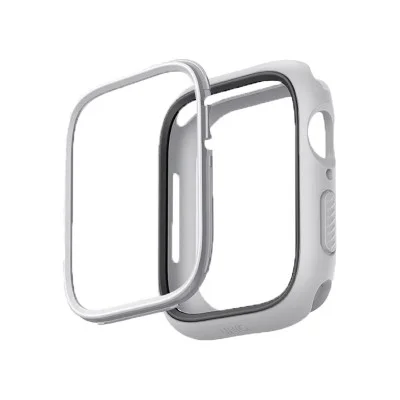 UNIQ Moduo Apple Watch Case with Interchangeable PC Bezel 41/40mm -(Chalk / Stone Grey)