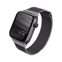Uniq Dante Milanese Mesh Steel Strap For Apple Watch 44mm - Graphite