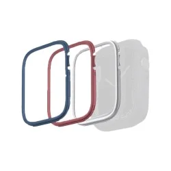 Uniq Moduo 3-in-1 PCs Bezel Protector Bundle 45/44mm - Blue / Red / White