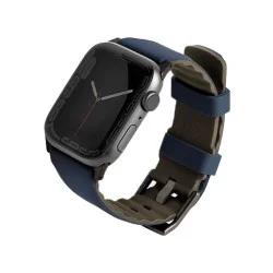 Uniq Linus Airosoft Silicone Strap For Apple Watch 45/44/42MM - Blue