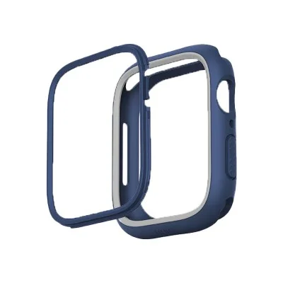 UNIQ Moduo Apple Watch Case with Interchangeable PC Bezel 45/44mm - (Blue / Grey)