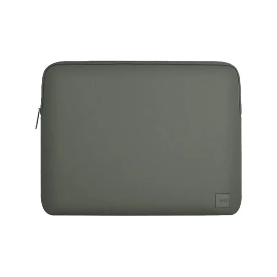 UNIQ CYPRUS WATER-RESISTANT NEOPRENE LAPTOP SLEEVE (UP TO 14&rdquo;) -  PEWTER GREEN