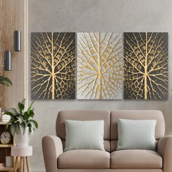 Three canvases are the most important pieces of decoration in the home or office, as they add your own aesthetic touch