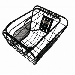 Steel front basket with top cover for Mi scooter