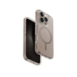 Cover Iphone 16 Pro Max Hybrid Heldro Max Magsafe Case With Camera Stand  Uniq - Taupe Gold