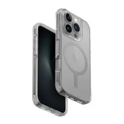 Cover Iphone 16 Pro Max Hybrid Heldro Max Magsafe Case With Camera Stand  Uniq - Lucent Clear