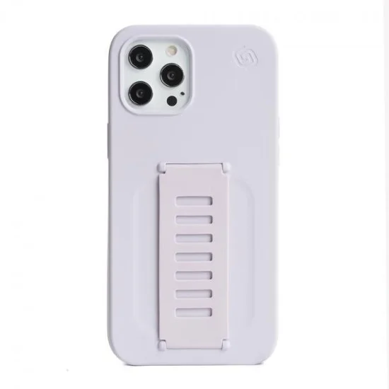 Cover Iphone 12 Pro Max Silicone Case Grip2U (Lilac)