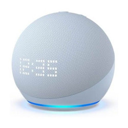 Amazon Echo Dot5 with Clock – Blue