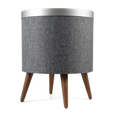 Smart Side Table fast wireless Charging Technology & Bluetooth Speaker and Subwoofer and Usb Charging Points
