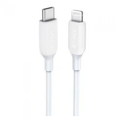 Anker Powerline III USB-C to Lighting (1.8m/6ft) Cable - White