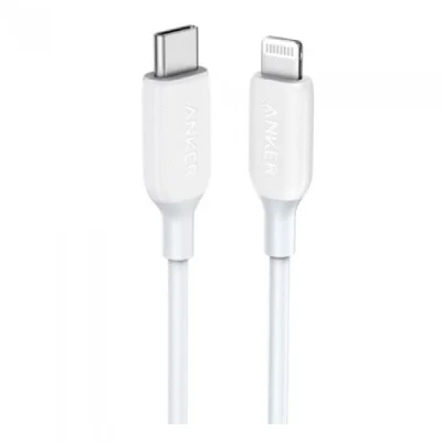 Anker Powerline III USB-C to Lighting (1.8m/6ft) Cable - White