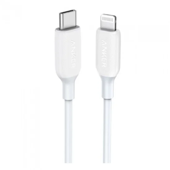 Anker Powerline III USB-C to Lighting (1.8m/6ft) Cable - White
