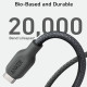 Anker 542 USB-C to Lightning Cable (Bio-Nylon) (0.9m-3ft) - Black