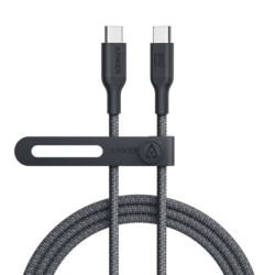 Anker 543 USB-C to USB-C Cable (Bio-Nylon) (1.8m/6ft) - Black