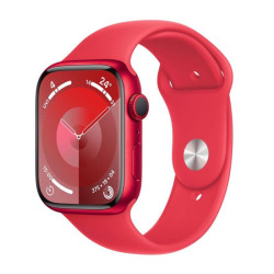 Apple Watch Series 9 GPS + Cellular 45mm (PRODUCT)RED Aluminum Case with (PRODUCT)RED Sport Band - M-L