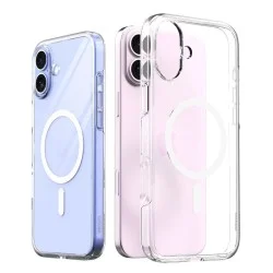 Cover Iphone 16 Plus Duple Magsafe Case Araree - Clear