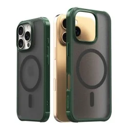 Cover Iphone 16 Pro Duple Magsafe Case Araree - Green