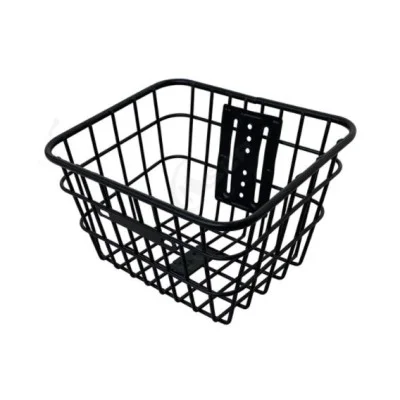 Front basket with bracket for scooter/ bike Size :27.5 x 23 x 16cm