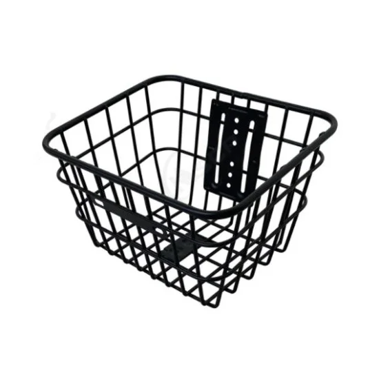 Front basket with bracket for scooter/ bike Size :27.5 x 23 x 16cm