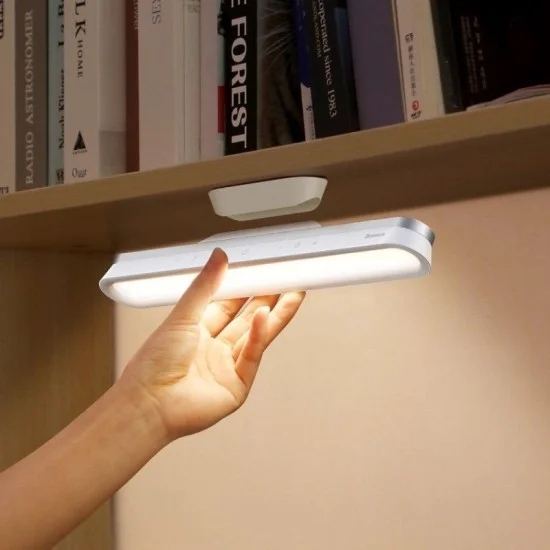 Baseus Magnetic Stepless Dimming Charging Desk Lamp Pro - White