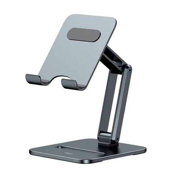 Baseus Desktop Biaxial Foldable Metal Stand (for Tablets) - Grey