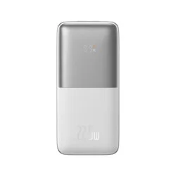 Baseus Bipow Pro Digital Display Fast Charge Power Bank 10000Mah 22.5W - White