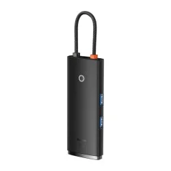 Baseus Lite Series 6-Port Type-C HUB Docking Station - Black
