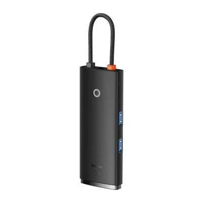 Baseus Lite Series 6-Port Type-C HUB Docking Station - Black