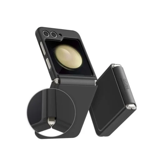 Cover Samsung Z Flip 5 Aero Flex Case With Dual Layer Protection Araree - Black
